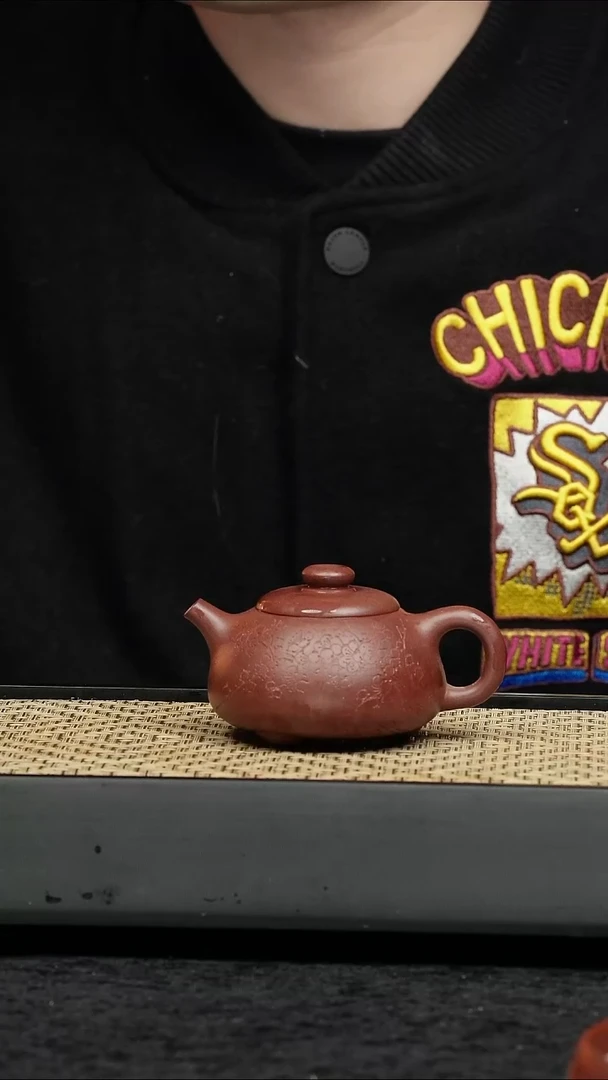 茶壶紫砂五堂 玉瓢-刻