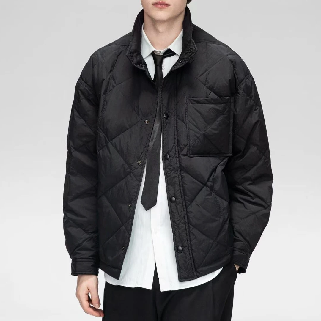 秋冬季衍线立领翻领【轻薄】夹克外套9901