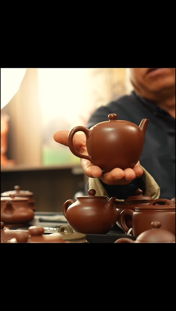 茶壶紫砂牖见斋 乡宁紫砂 美人肩