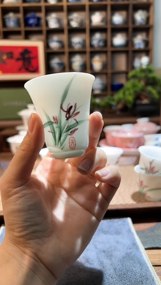 【闪购商品】兰花闻香杯
