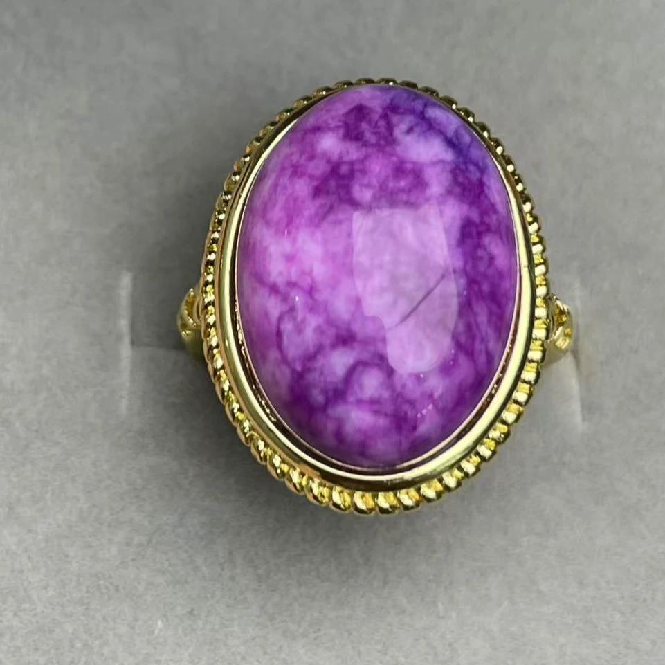 非金属珐琅戒指 SJL 椭圆 戒指