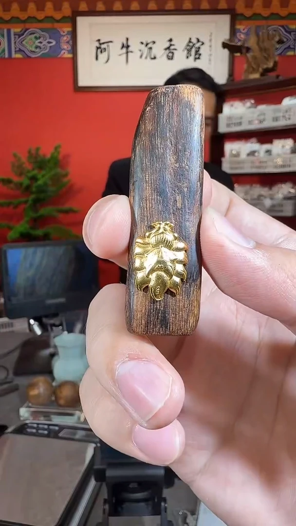 沉香吊坠38号越南土沉多样性发一