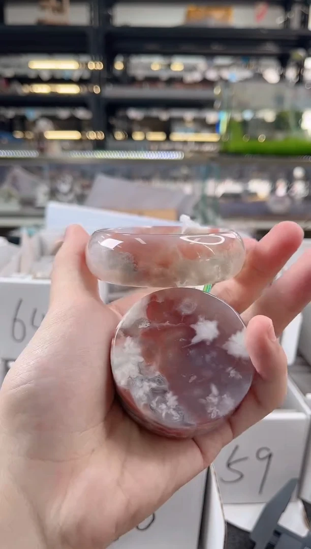 未镶嵌手镯石英质玉58--60圈口（赠品镯心）s9244