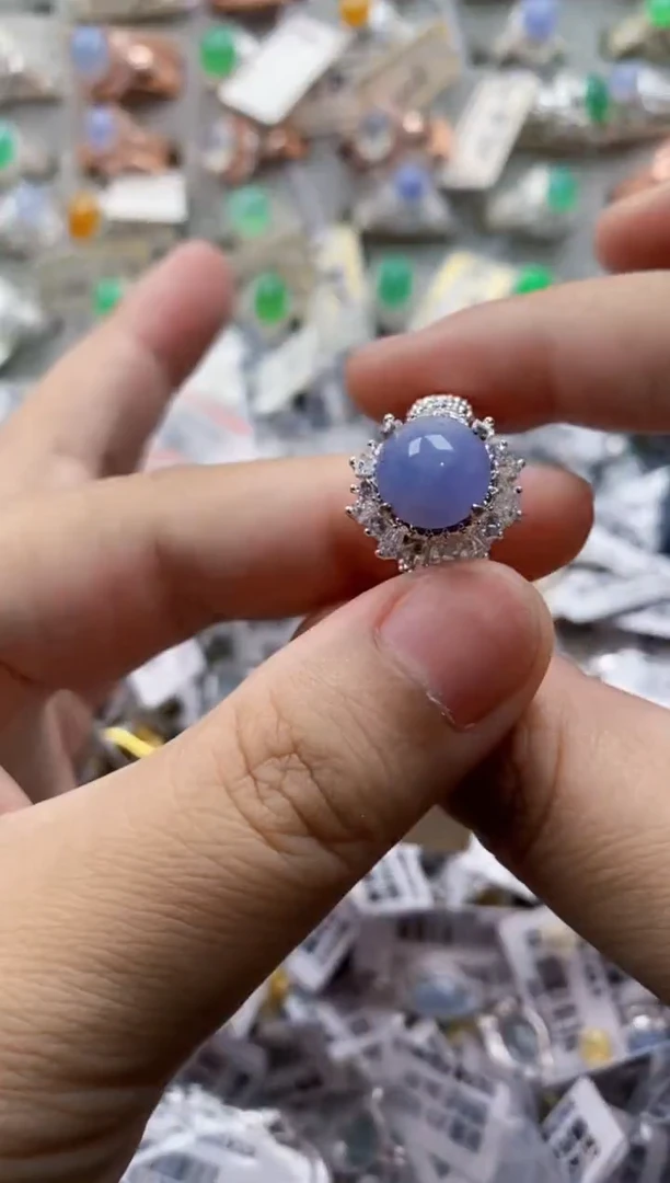 翡翠戒指未镶嵌11111---63