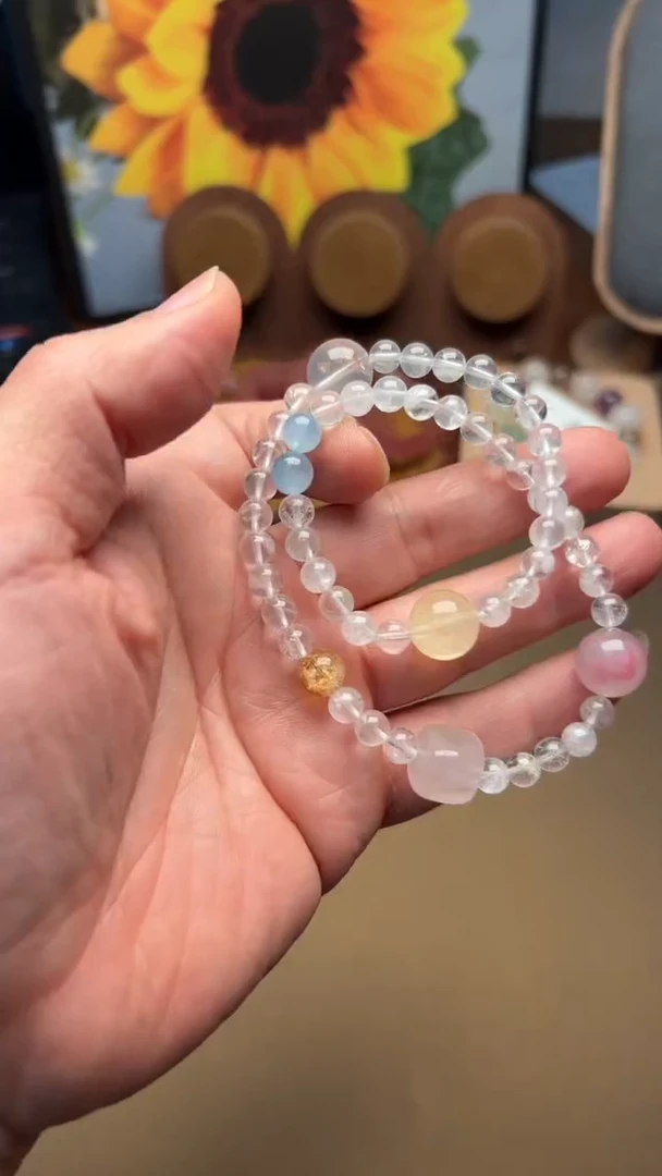 未镶嵌手串水晶1