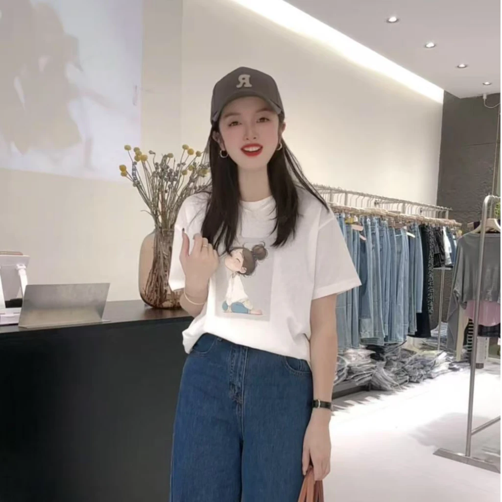 1988 STUDIO•【丸子头】大版T～休闲减龄宽松T恤