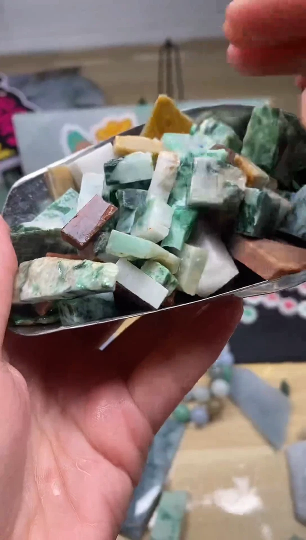 裸石翡翠缅甸翡翠A货514