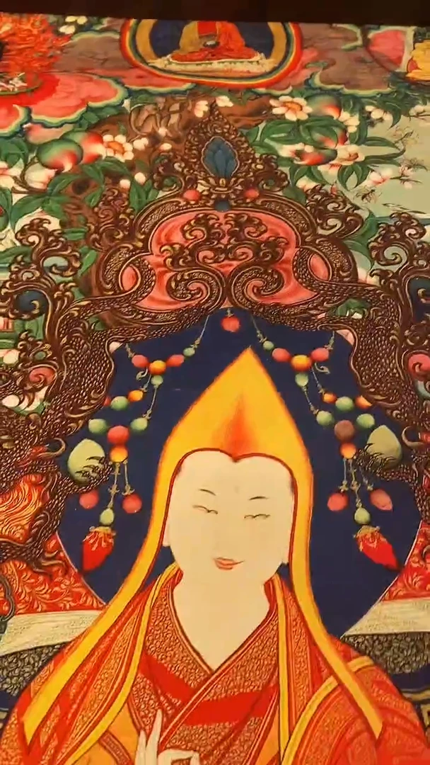 装裱画精美唐卡tk16028