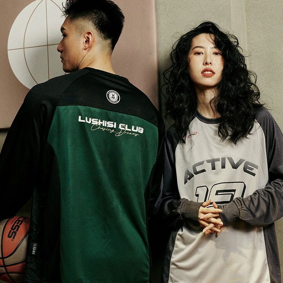 LUSHISI【直播间长袖合集】功能性T恤圆领速干宽松运动潮流休闲上衣