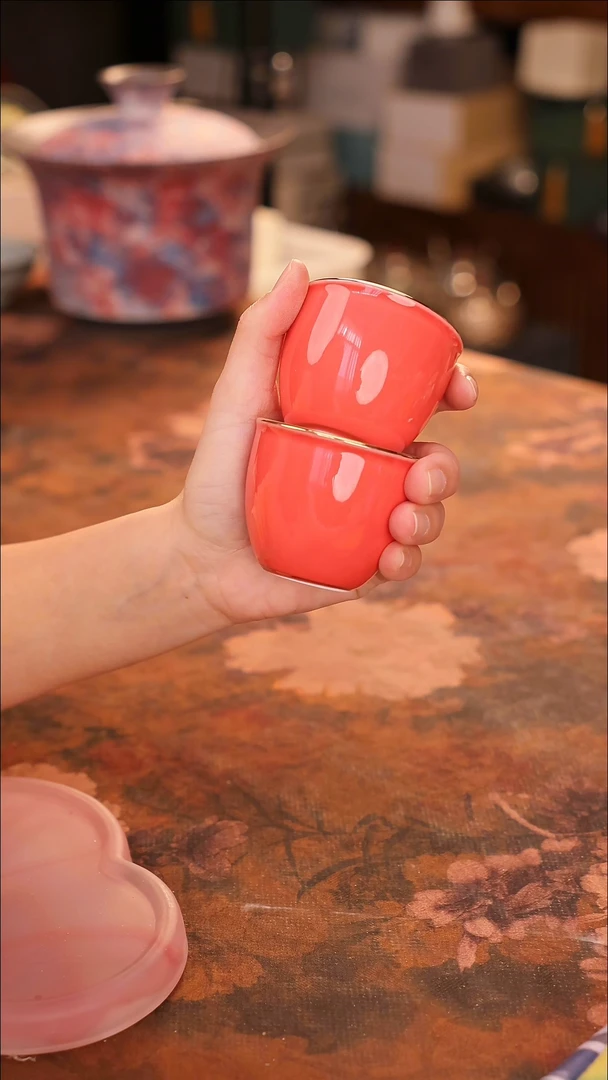 【闪购商品】陶瓷茶具（无礼盒无茶盘）@@Q830