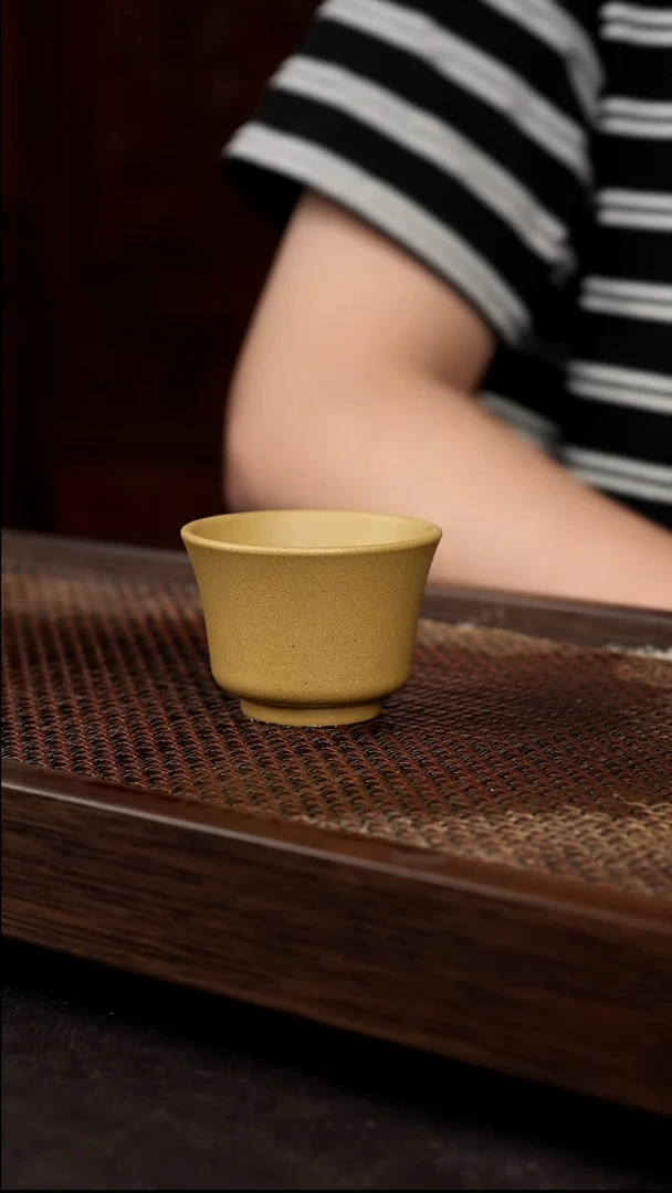 茶壶紫砂黄金段铃铛杯