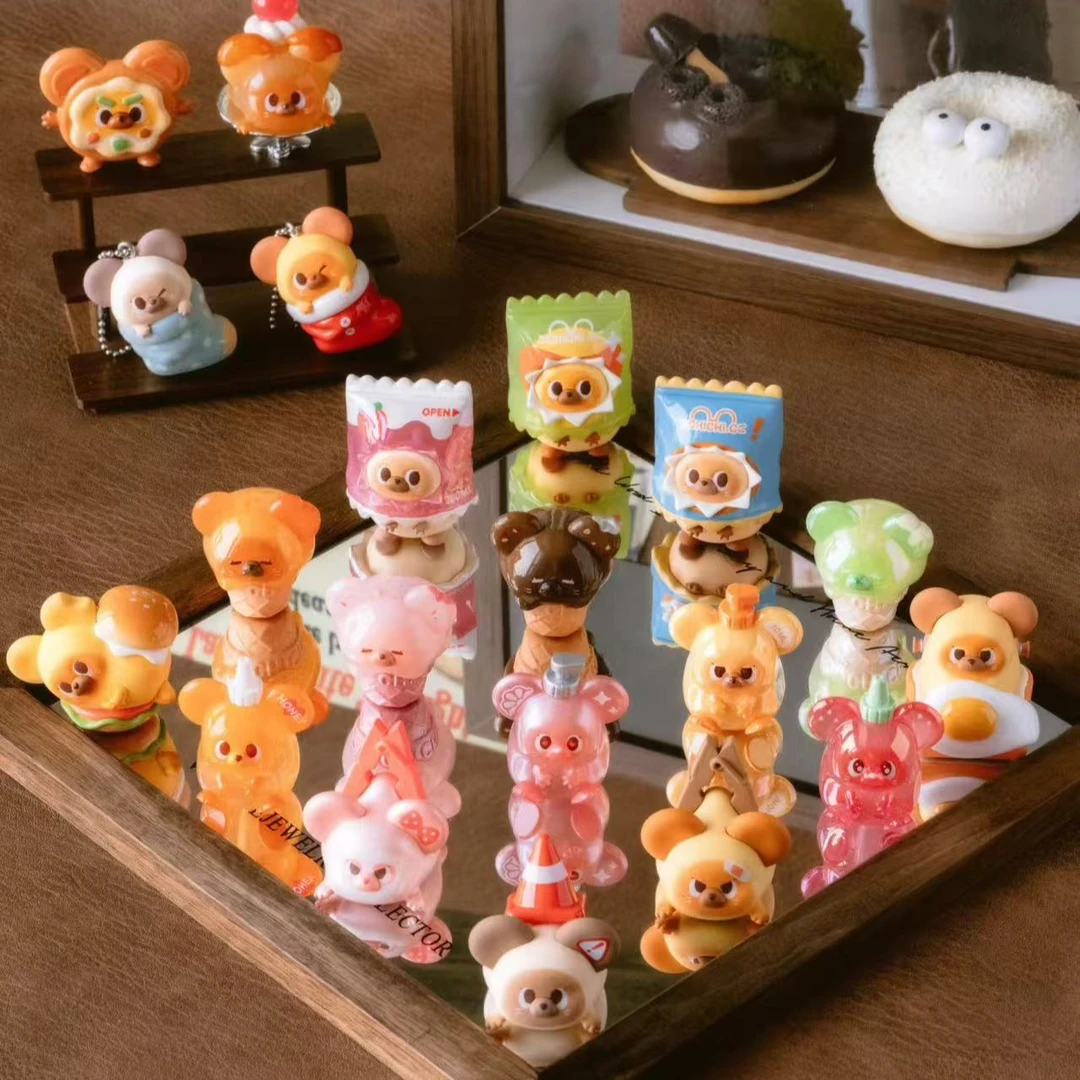 【拆盒】chichi鼠鼠萌粒超级变变变变潮玩盲盒系列可爱鼠鼠