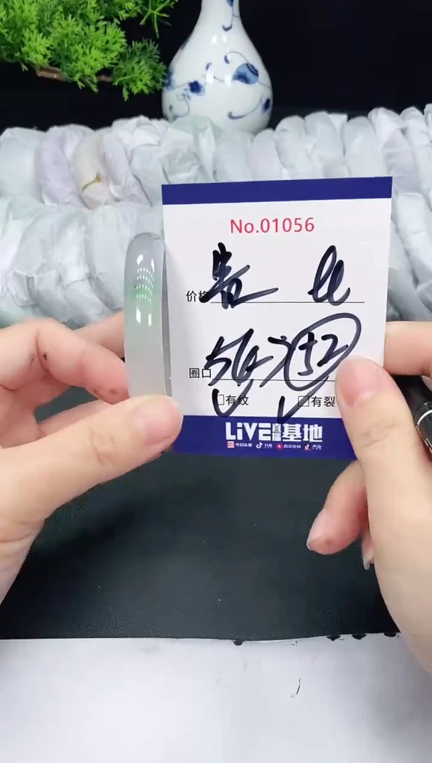 未镶嵌手镯翡翠1056