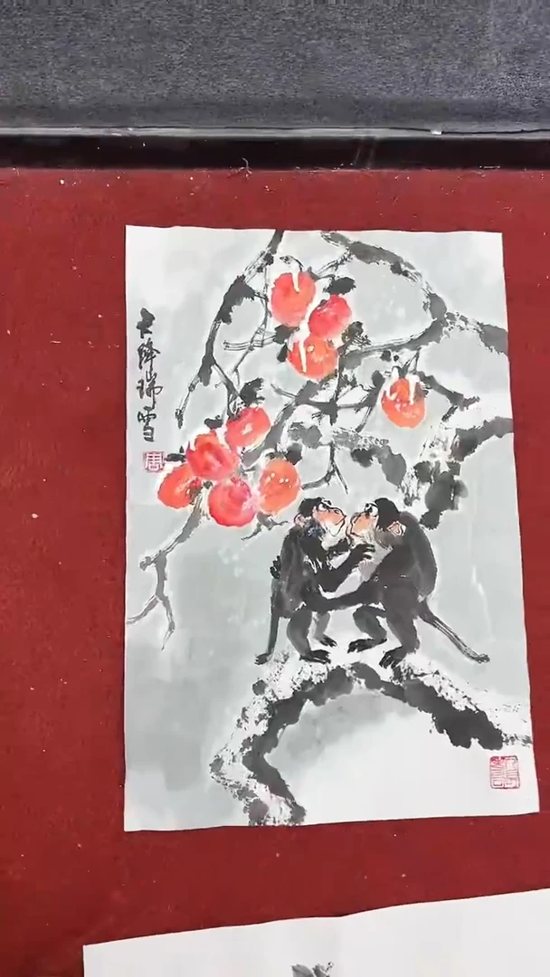 国画周大拙/国画/花鸟