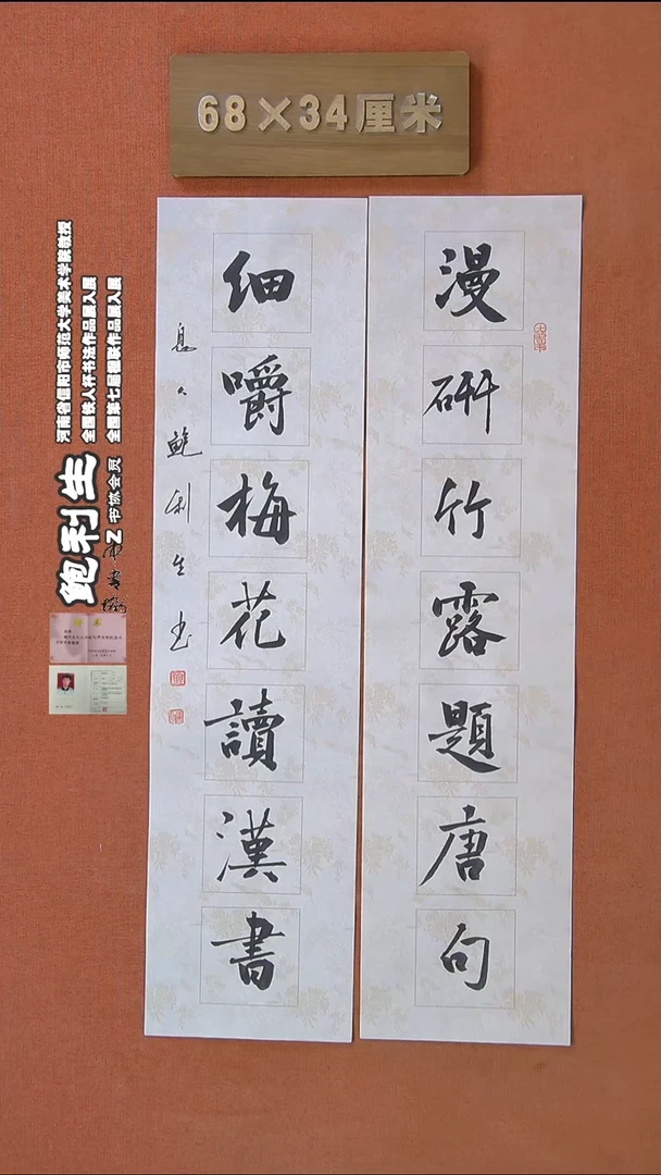 【闪购商品】书法204鲍利生书法作品