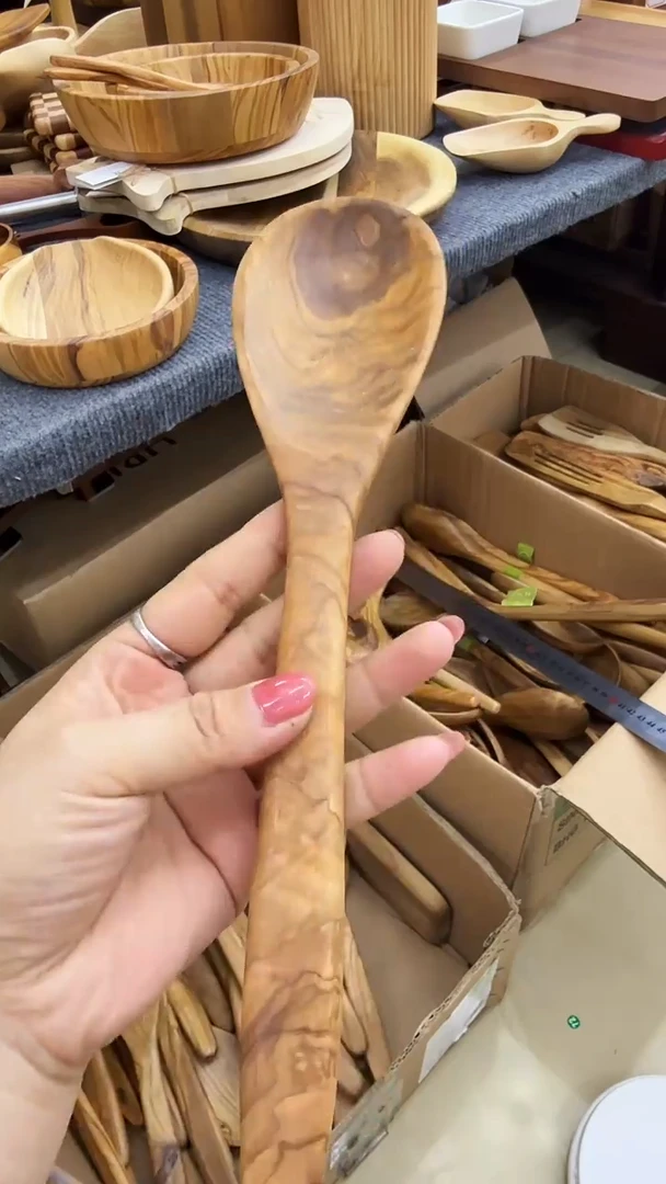 橄榄木饭勺汤勺实木