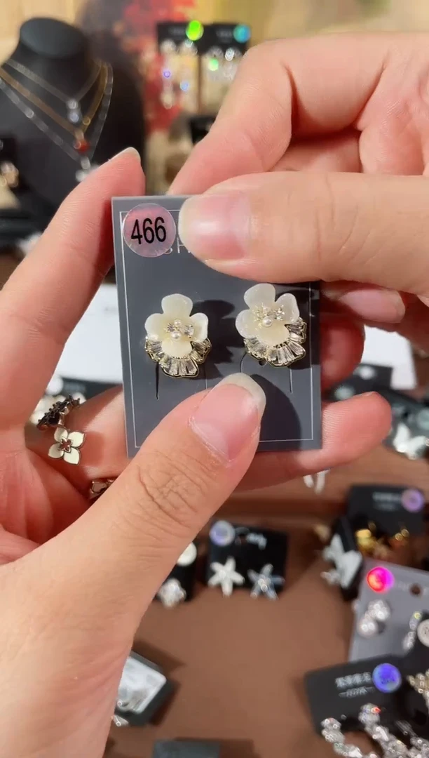 铜合金合成立方氧化锆925银萱466