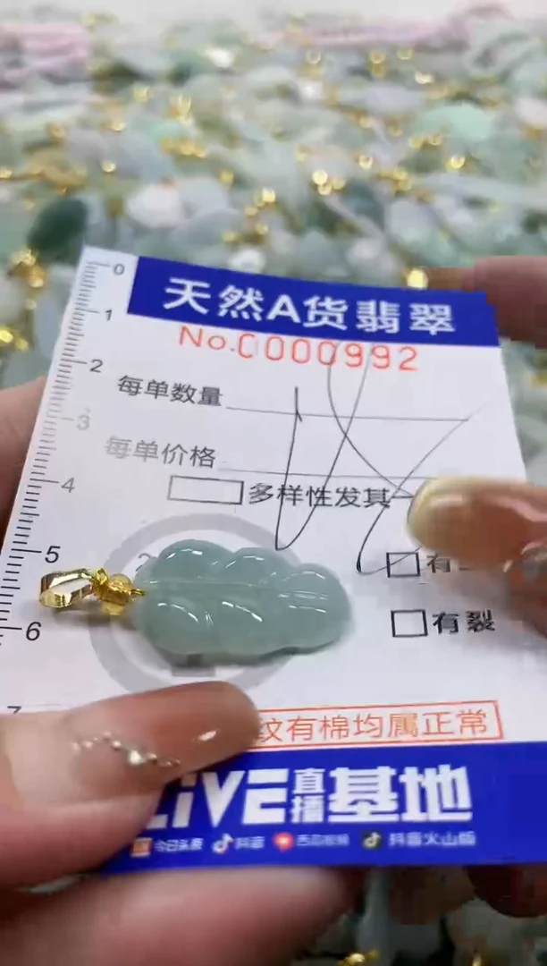 颈饰未镶嵌翡翠天然A货翡翠