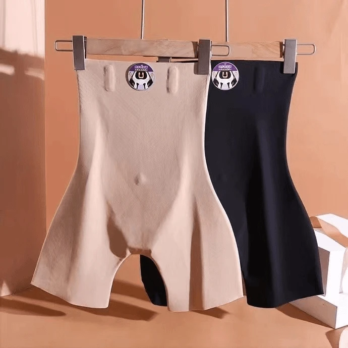 YZ【纤细】银悬浮柔塑裤舒适高腰提臀无痕短裤SF05036