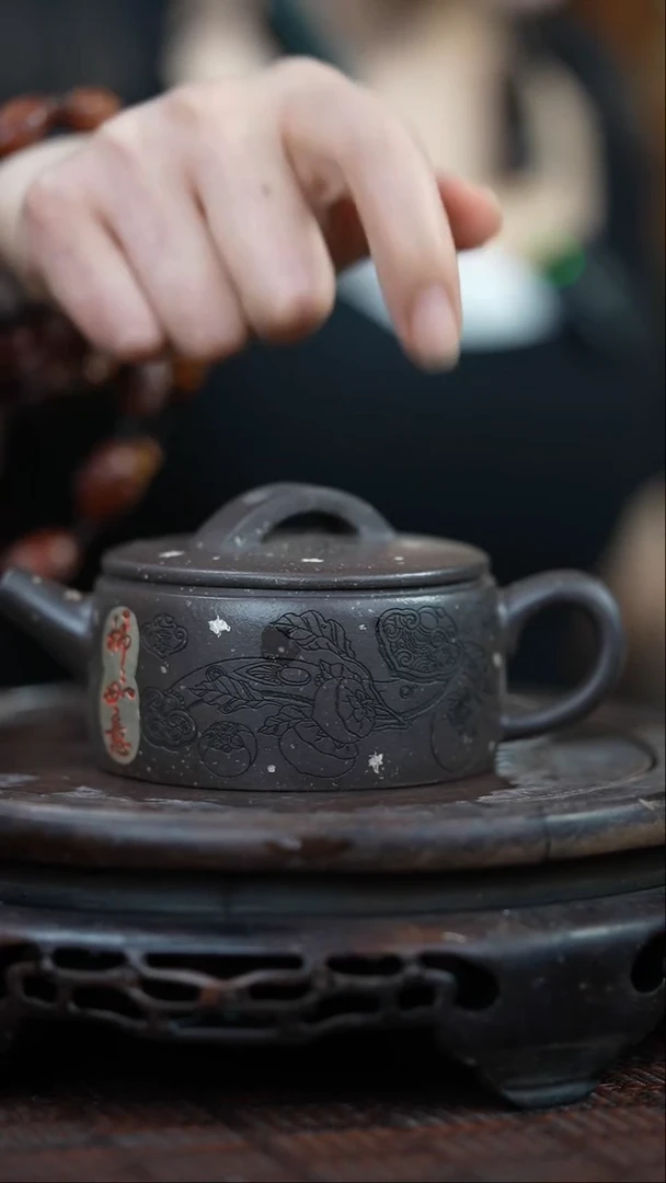 茶壶紫砂宜兴岁颐传砂原矿全手19