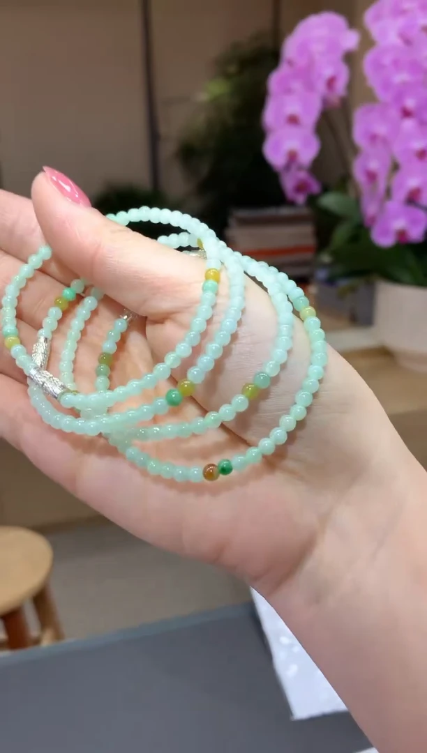 【闪购商品】翡翠手链未镶嵌|不退不换多样性发一