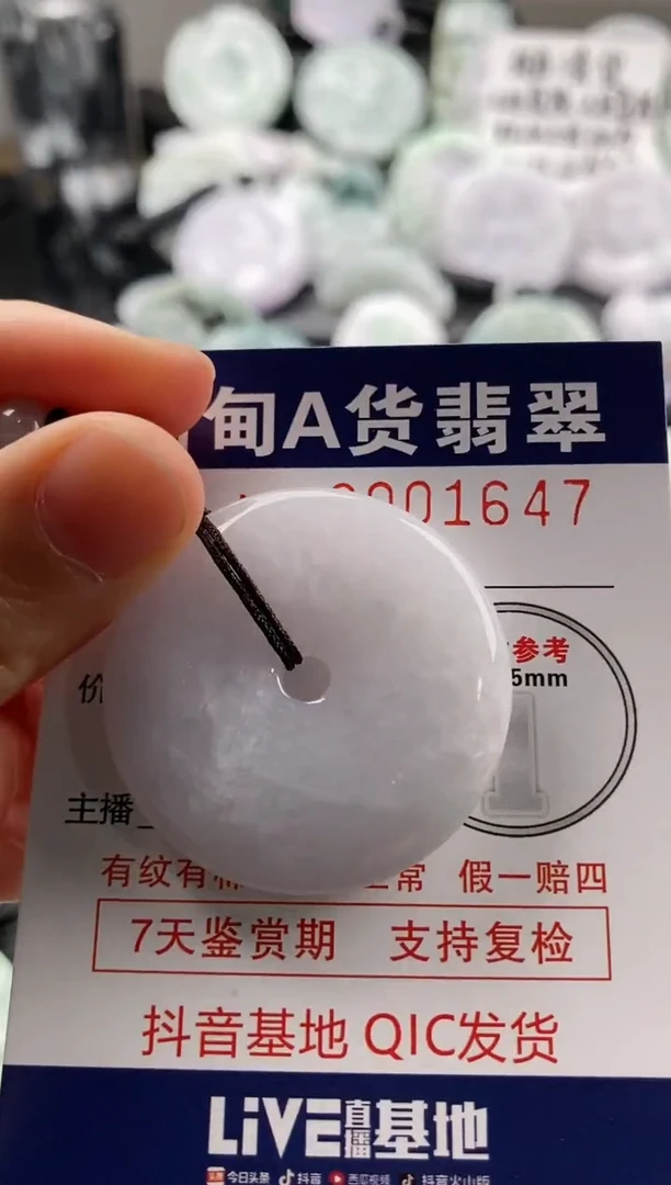 【闪购商品】翡翠吊坠(不含链)未镶嵌1