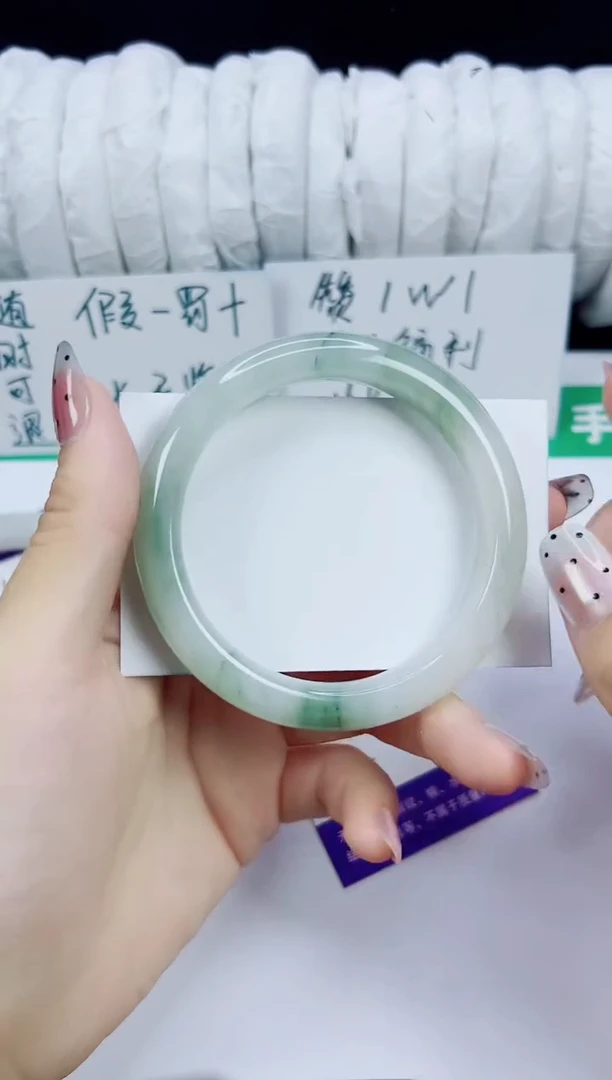 未镶嵌手镯石英质玉155-56/57/58