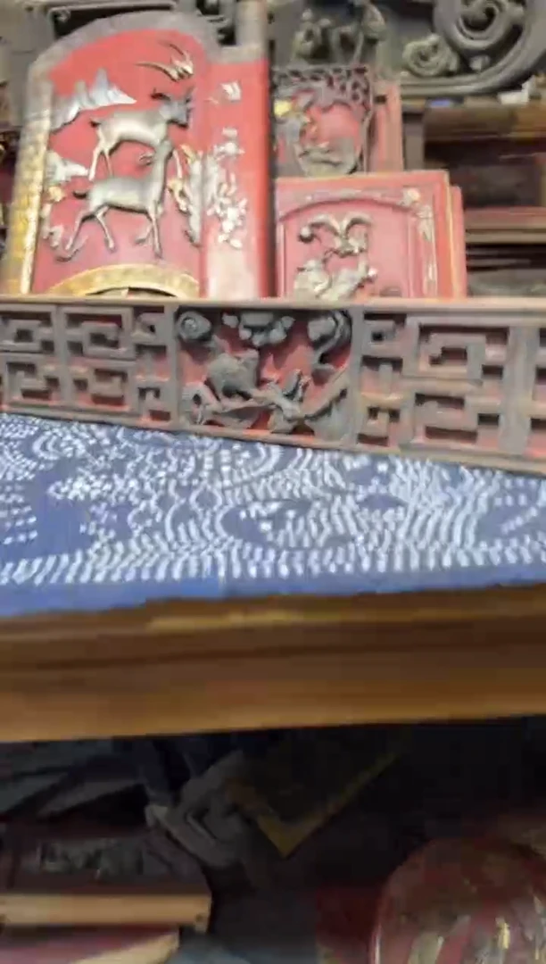 香榧木暖***意老木雕老物件