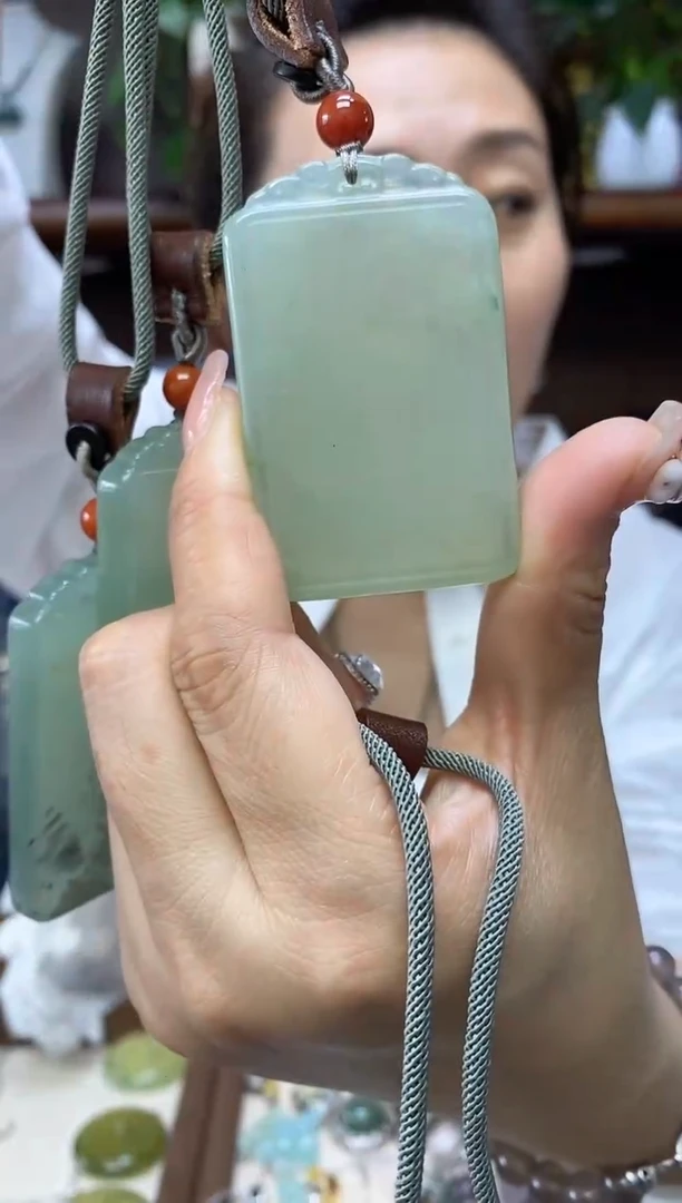 岫玉未镶嵌吊坠多样性发货其中发一