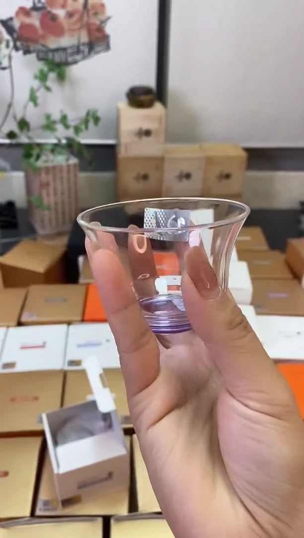 禾器/清杯浅紫色