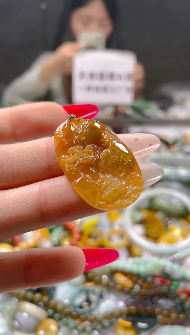 【闪购商品】翡翠颈饰未镶嵌/R/翡翠A货一图一物