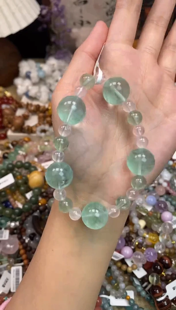 未镶嵌手链萤石220