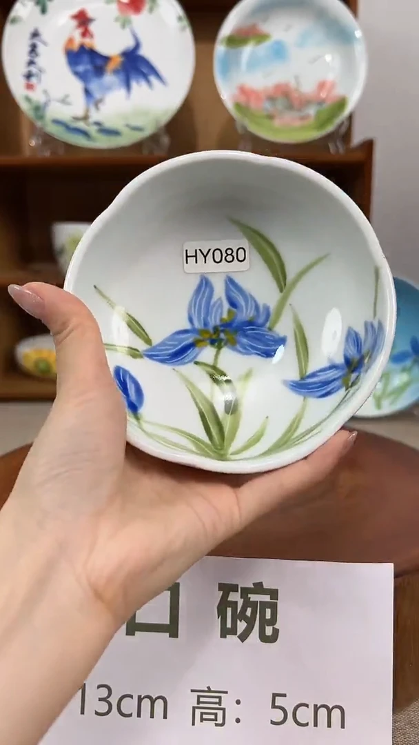 摆件景德镇手工手绘陶瓷