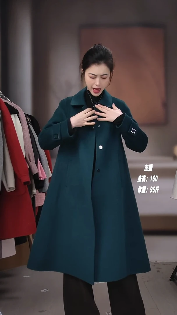 长 短款羊羊大衣208