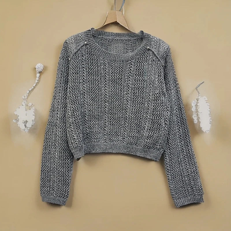 【龙哥专属】X1F36026B 女士针织线衣舒适又时尚 2513