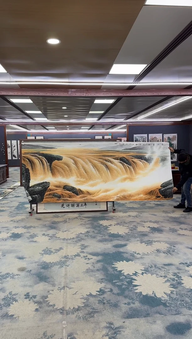 国画Z张伦玉-山水国画-大丈二