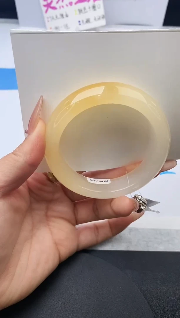 未镶嵌手镯石英质玉w15-HHB56+