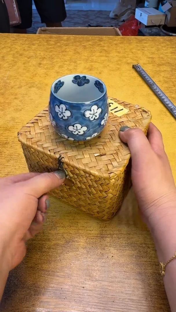 瓷器瓷器瓷器瑕疵115滇红竹筐