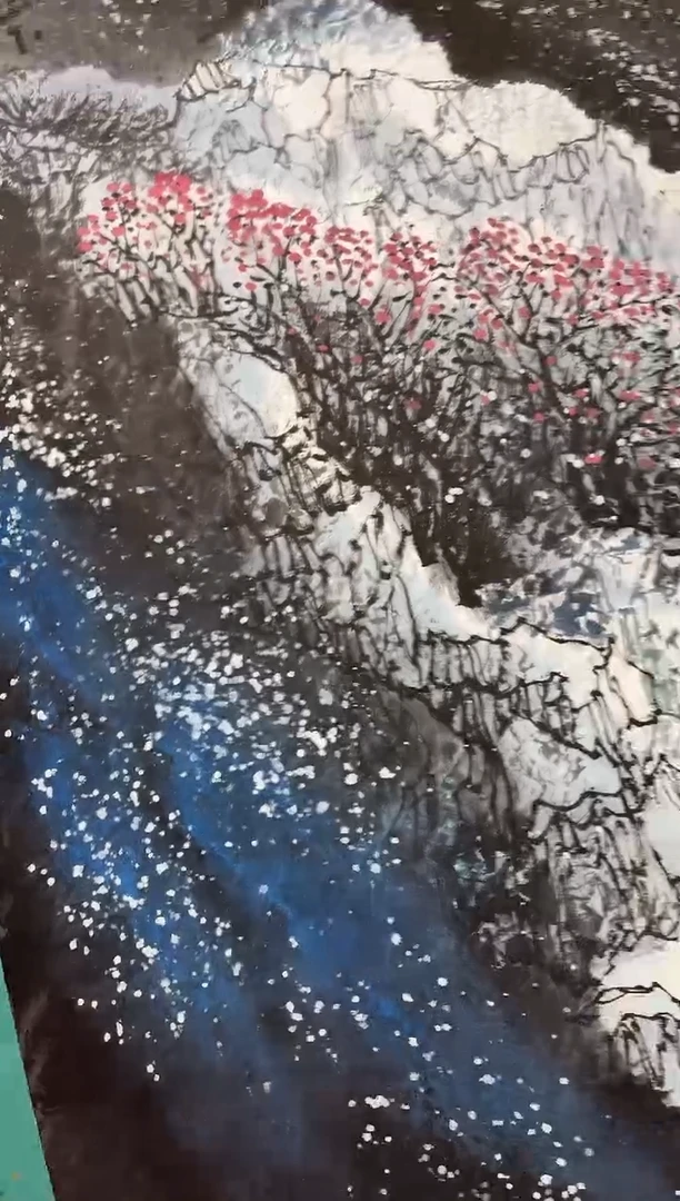 【闪购商品】国画孙桂国老师字画，带亲笔合影证书30-21