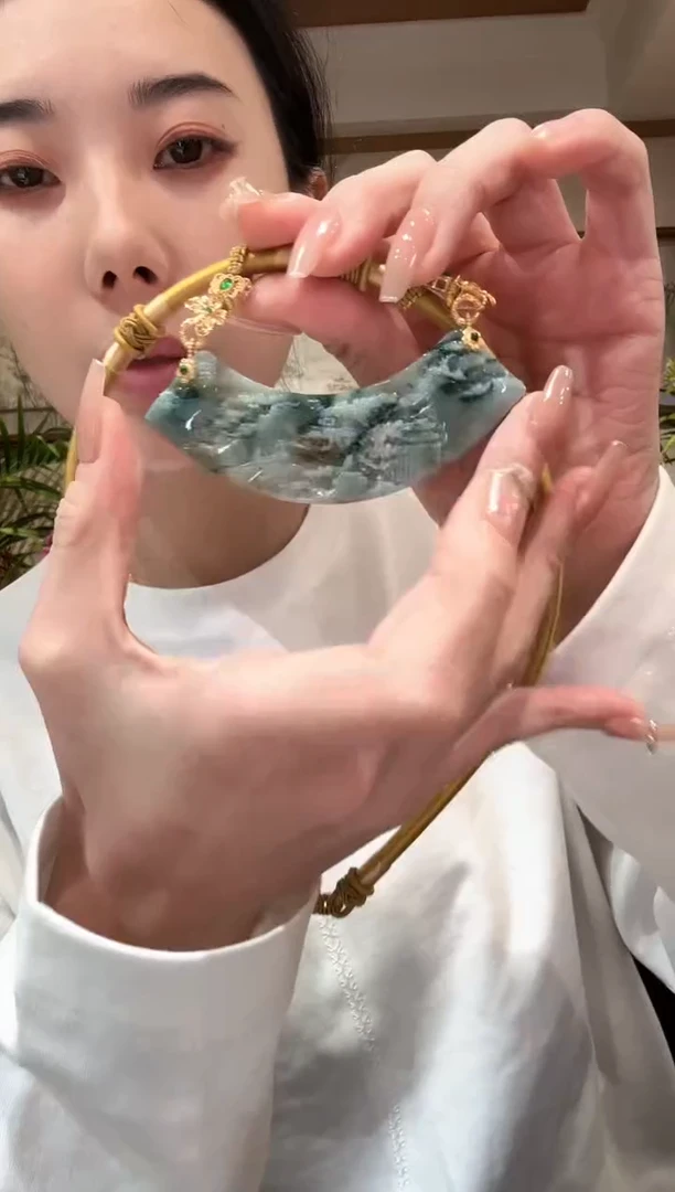 【闪购商品】翡翠颈饰未镶嵌国风