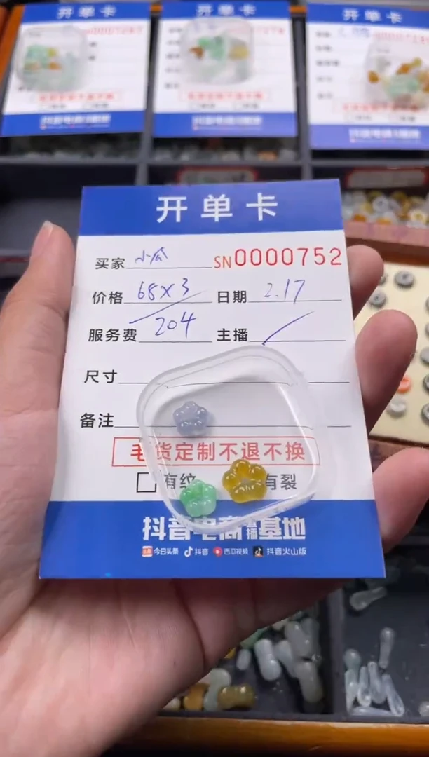 【闪购商品】翡翠颈饰未镶嵌00000752