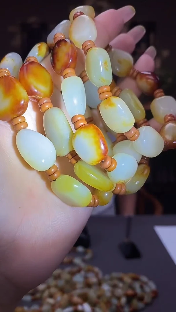 和田玉未镶嵌颈饰C524（定制多样性发货拍一发一）