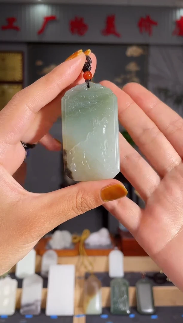 和田玉未镶嵌颈饰辰*1