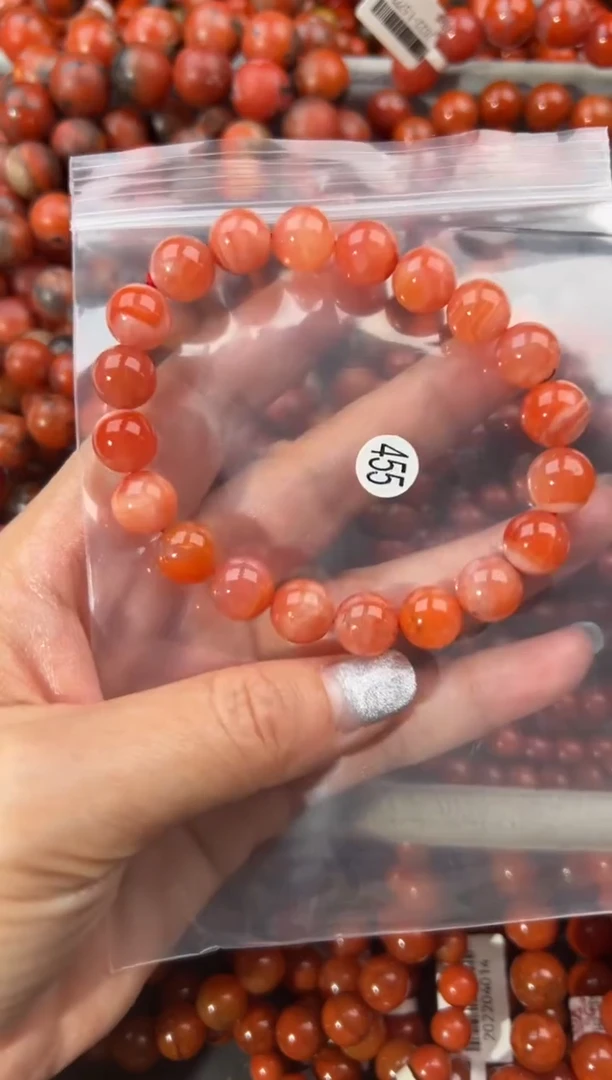 未镶嵌手串南红玛瑙10+