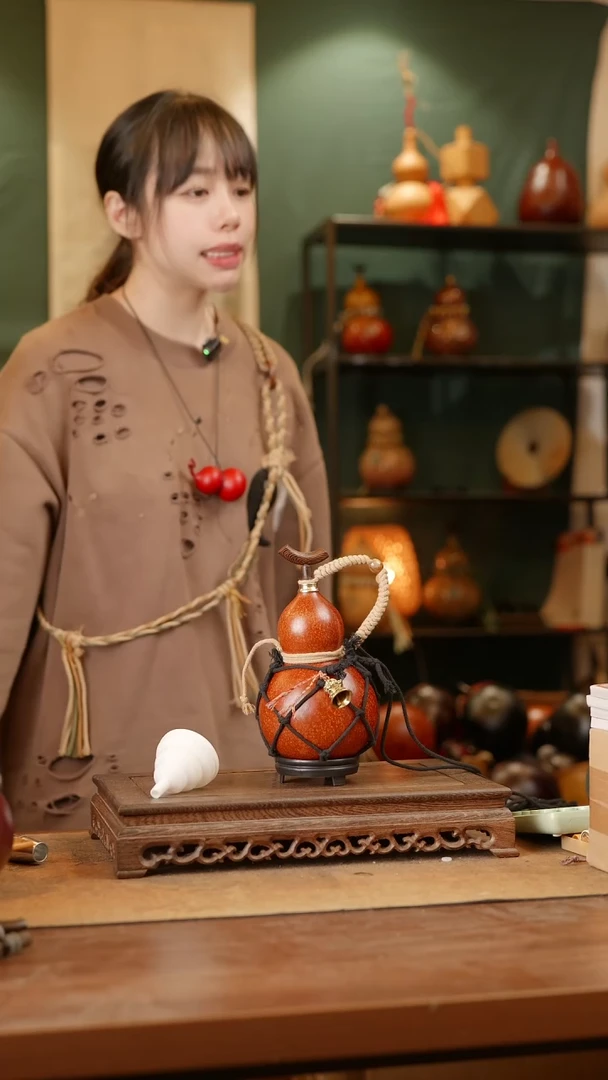 190号精品天然大漆酒葫芦一物一拍~