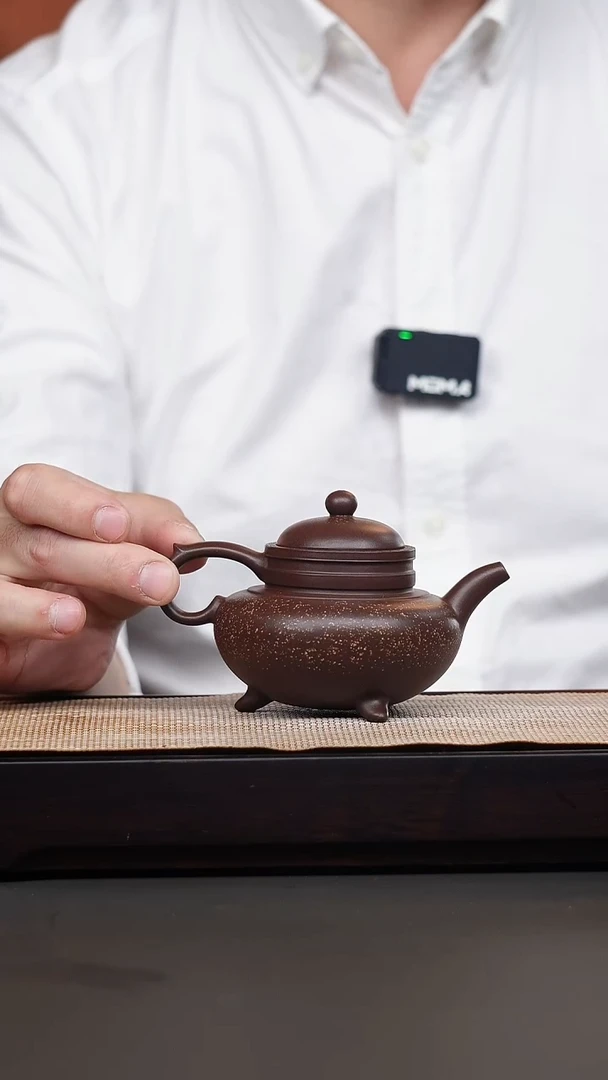 茶壶紫砂问**下紫泥铺砂古卣傲雪