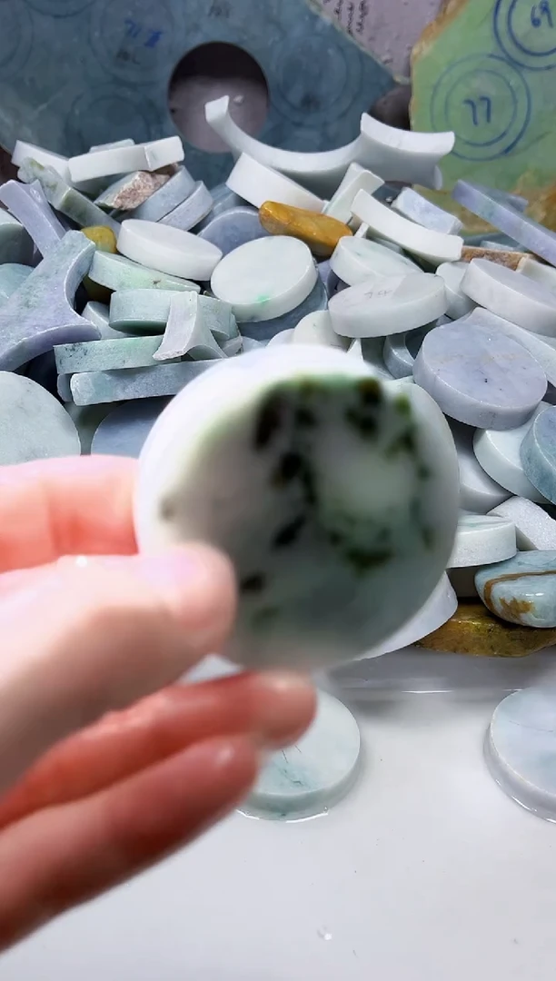 裸石翡翠天然翡翠A货石 南 726