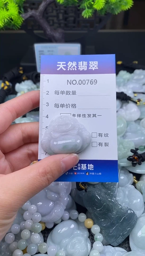 颈饰未镶嵌翡翠天然缅甸翡翠769