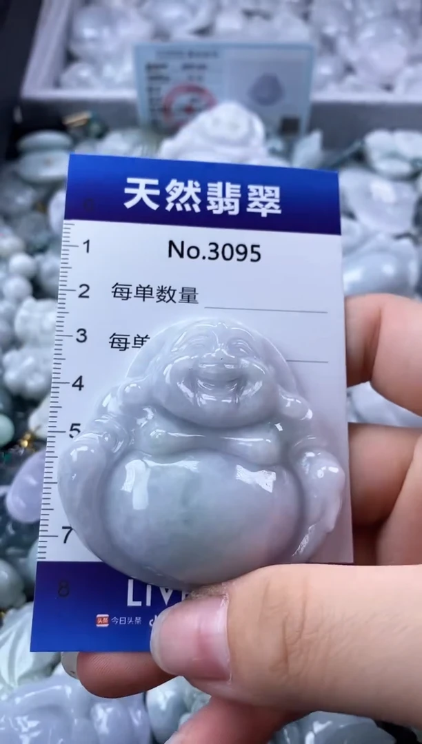 翡翠未镶嵌颈饰缅甸A货翡翠3095