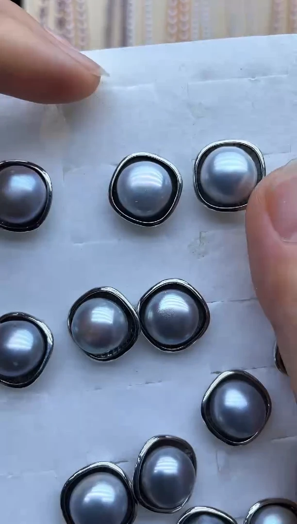 未镶嵌淡水珍珠耳饰耳钉多样性发其一